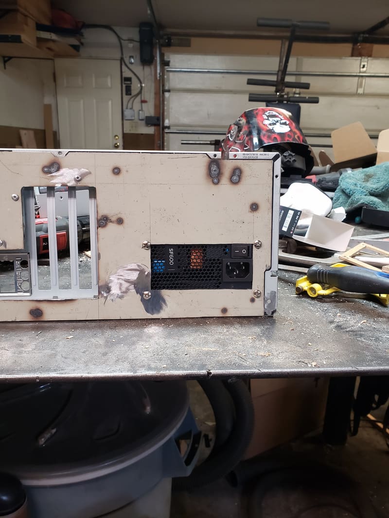 Media PC Case - Build