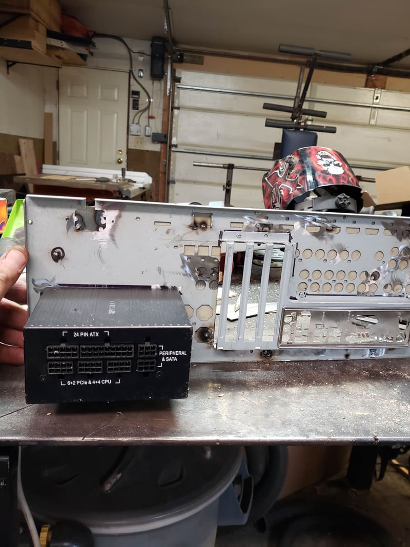 Media PC Case - Build
